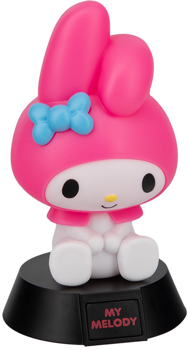 Sanrio My Melody Icon Lamp – 13 cm Karakterlamp – Werkt op Batterijen – Paladone