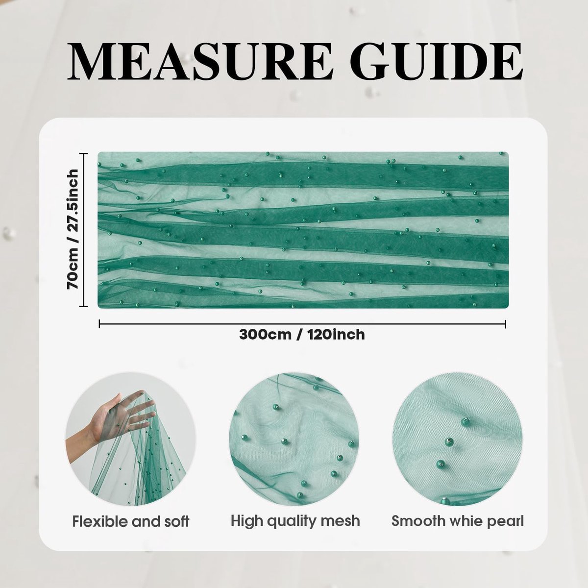 Dailygoods - Donkergroene Tafelloper van Chiffon voor Feestelijke Tafeldecoratie