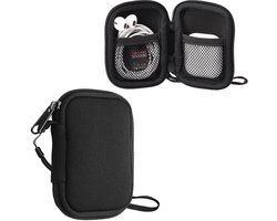 kwmobile hoesje voor draadloze oordopjes - Compatibel met in-ear Headphones - 6 x 9 cm - Beschermhoesje van neopreen