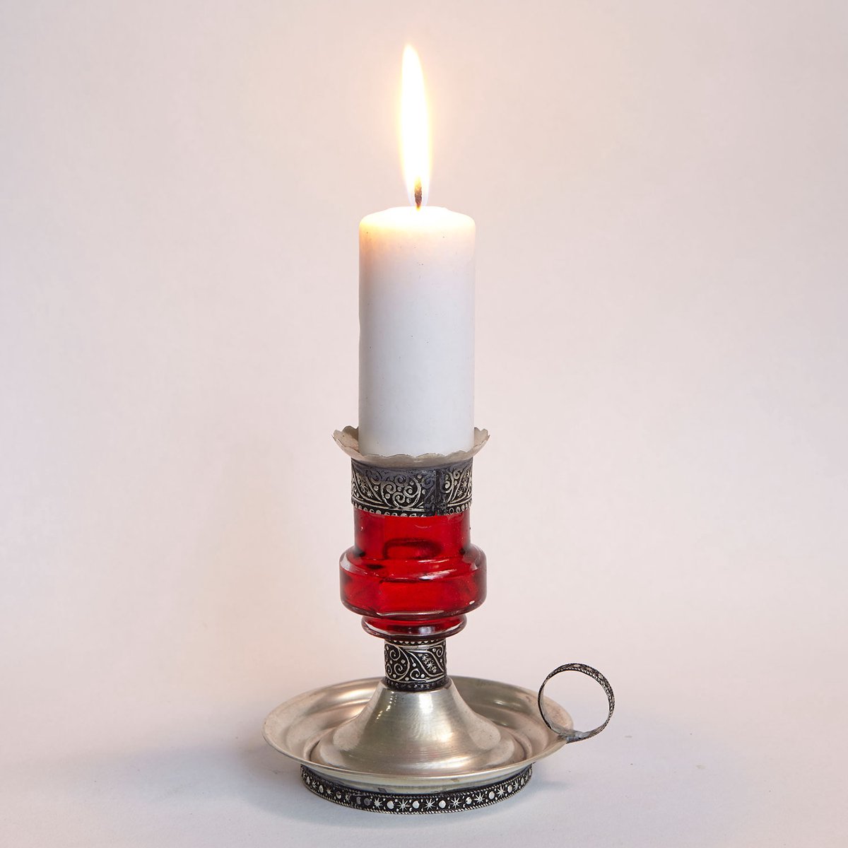 Kandelaar Aladdin rood