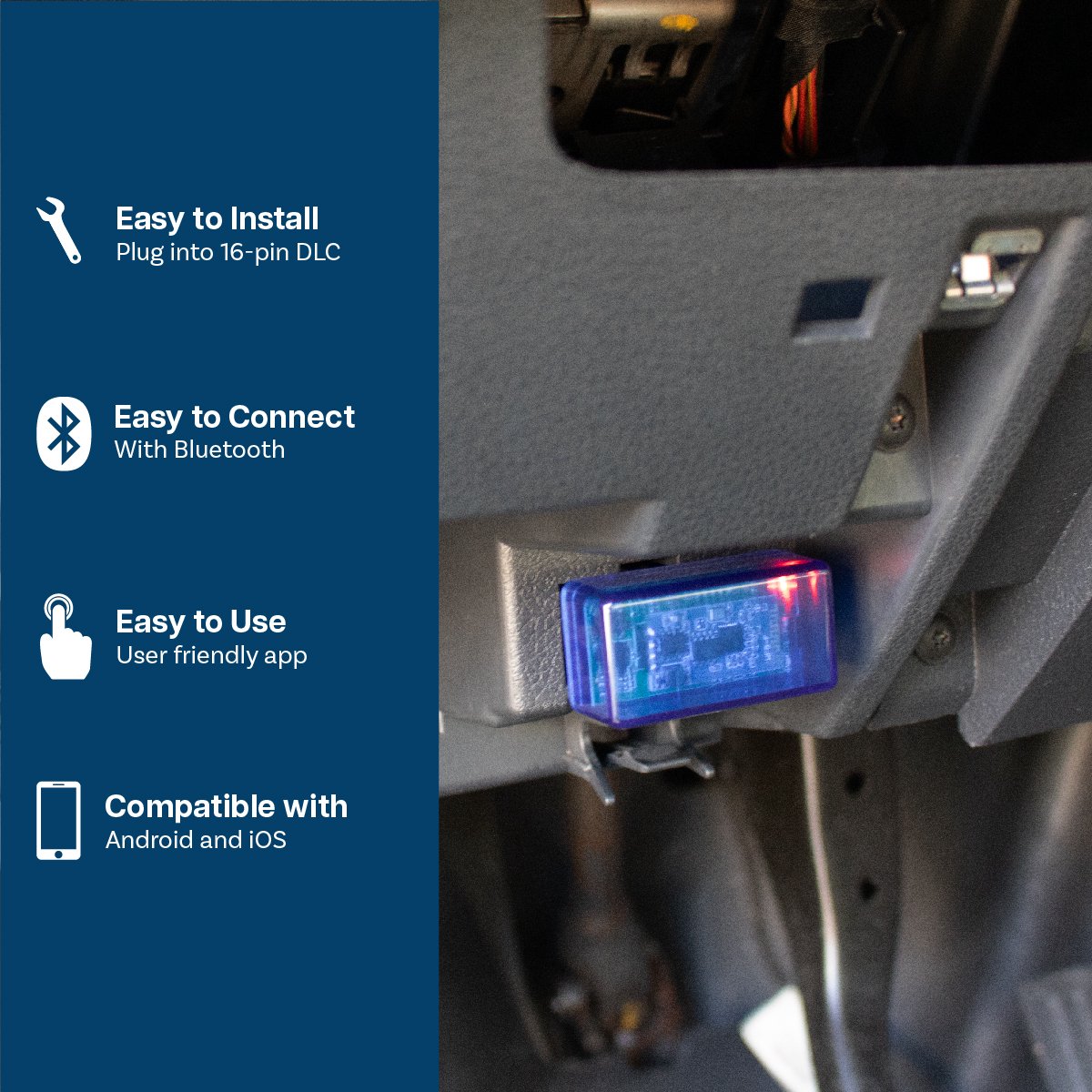 MMOBIEL NMOBIEL Mini OBD2 Auto Scanner - Bluetooth thumbnail 4