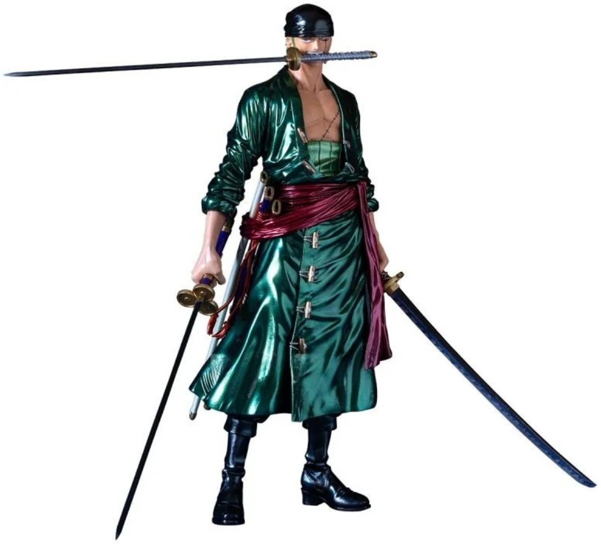 Bandai One Piece - Figuur - Roronoa Zoro The Metallic