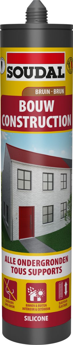 Bouw silicone bruin