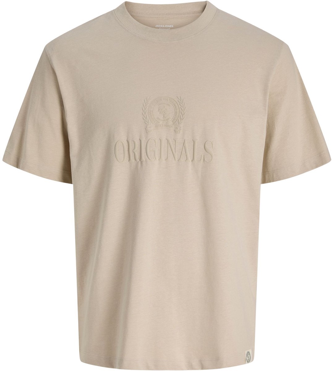 JACK & JONES - JORFREDERIKSBERG MONOGRAM TEE SS CN SN Heren T-shirt