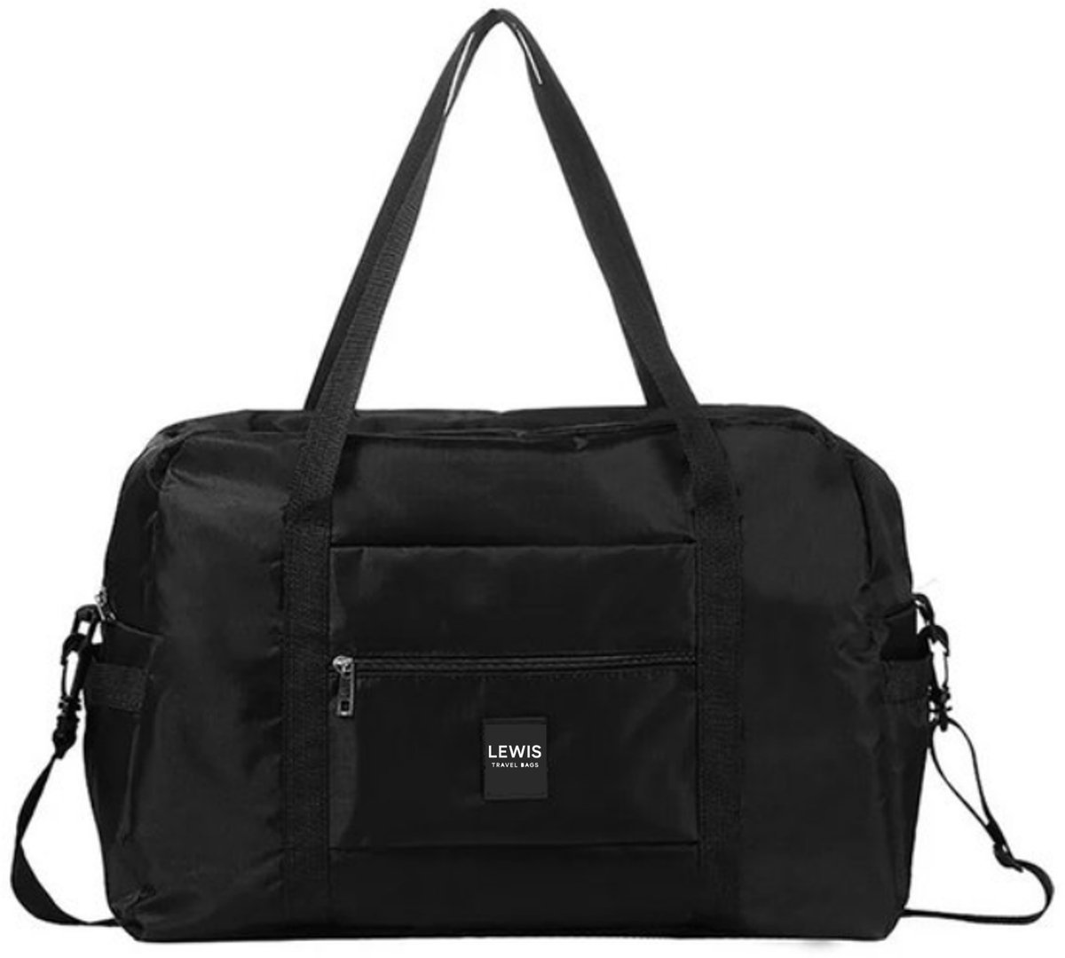 Reistas - Weekendtas dames - Reistas 40x30x20 - Handbagagetas - Handbagage - Underseater geschikt voor Transavia, TUI, Wizzair, Eurowings, Easyjet - Zwart