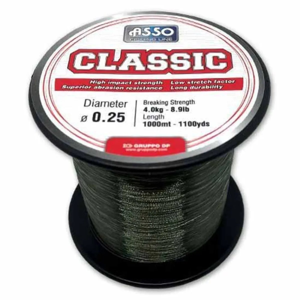 Asso Classic 1000 M Monofilament Zilver 0.500 mm