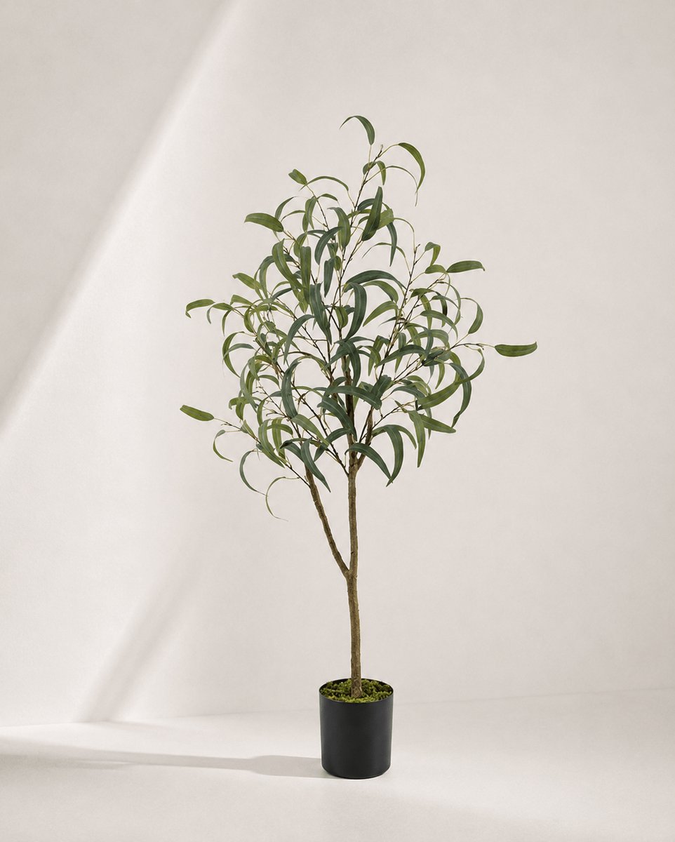 Kunstplant Eucalyptus Tree – Groene Kamerboom – 120 cm