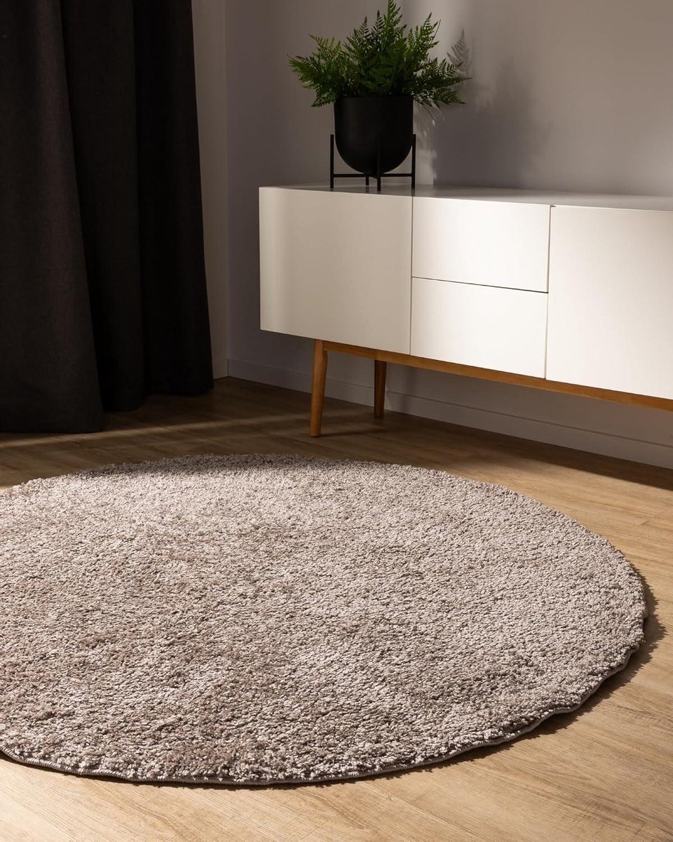 Hoogpolig Vloerkleed - Zacht Tapijt - Woonkamer Aankleden - Geschikt voor vloerverwarming 