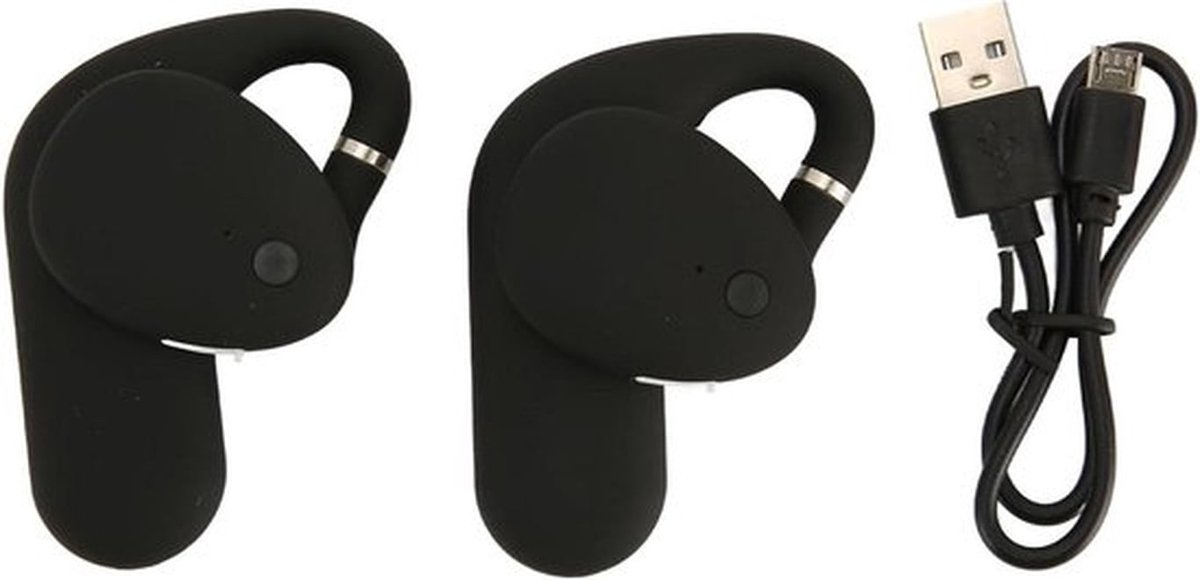 Verwarmde oorwarmer met 3-traps temperatuurregeling en ruisonderdrukking - USB-verwarmingshoofdtelefoon voor winter buitenactiviteiten met verstelbare hoek