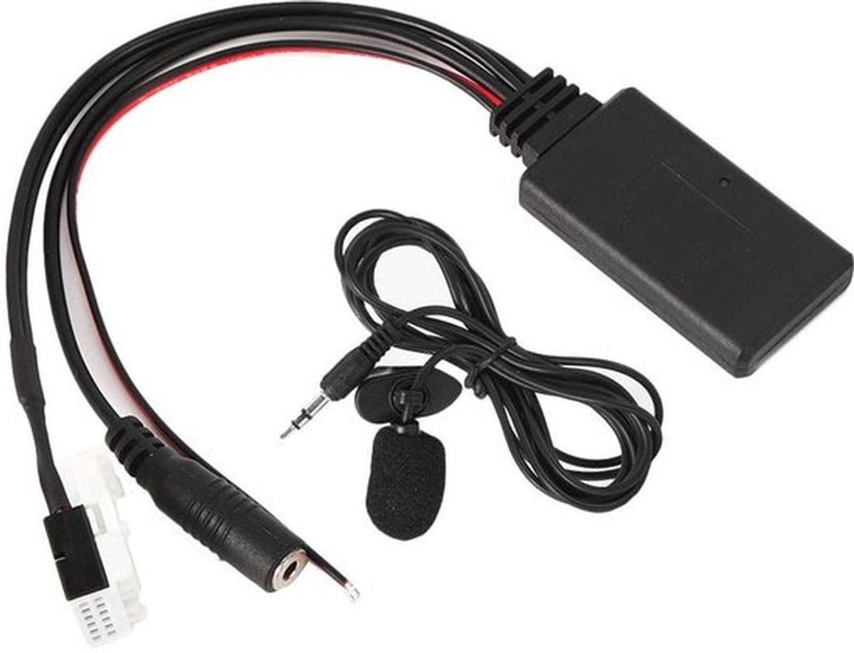 Auto Bluetooth Audio MP3 Kabeladapter met Microfoon Kit Geschikt voor Mercedes CL-Klasse 2004-2006 (Zwart)