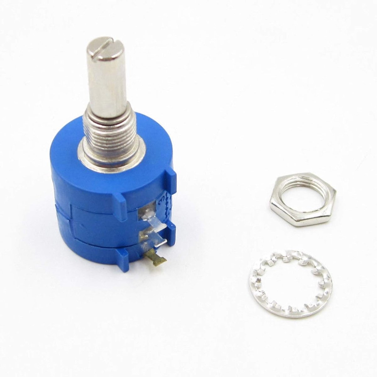 Potentiometer 3590S-2-102L 1K Ohm Draaibaar Weerstand Multiturn Verstelbaar Lineair Taper (Verpakking van 1) - Precisie Elektronica, Duurzaam Ontwerp, Hoge Kwaliteit