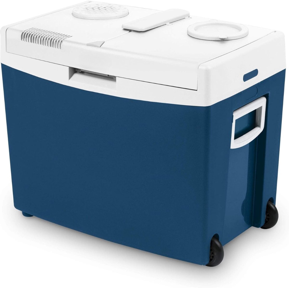 Aura® Elektrische koelbox 12 en 230 volt - Elektrische koelbox - Koelbox - Blauw - 55cm x 48cm x 46cm