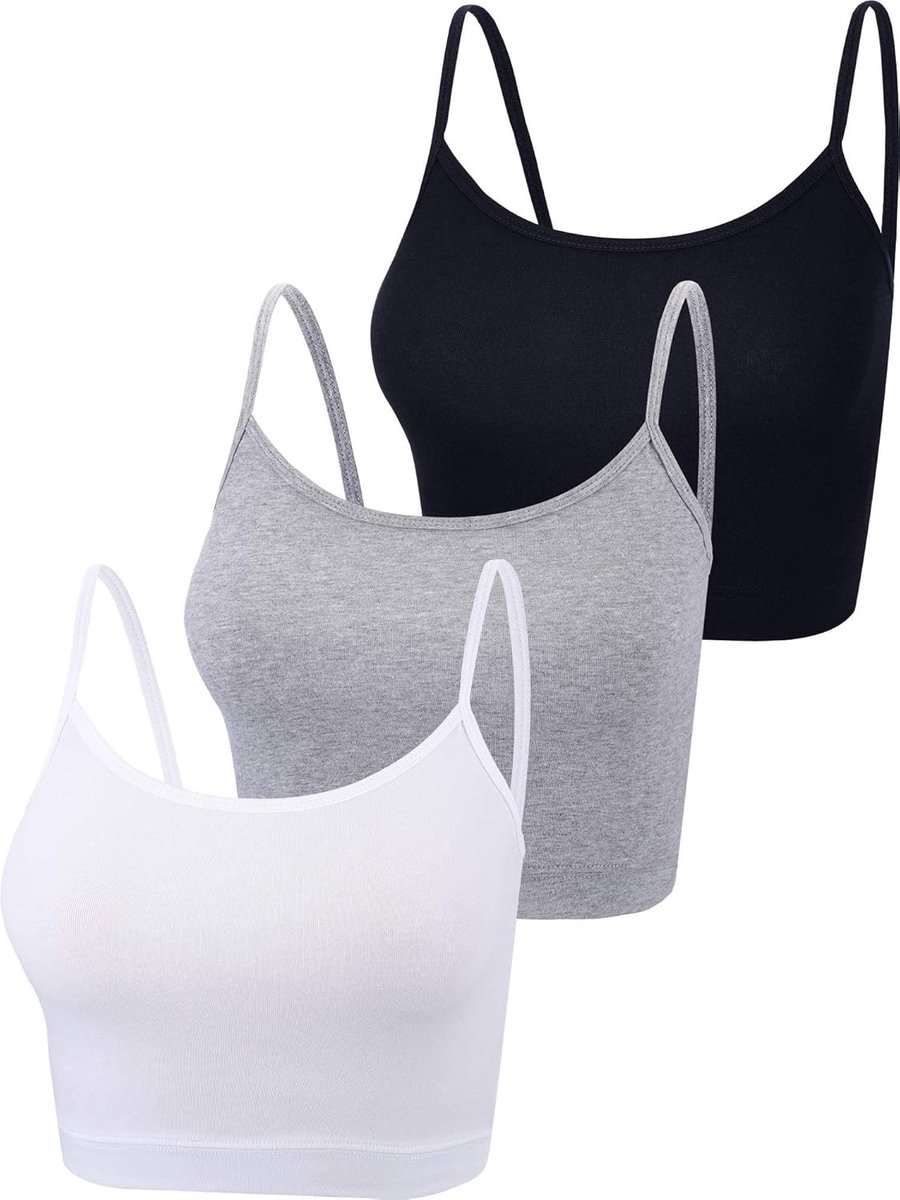 Dames Camisole met Vulling voor Comfort en Ondersteuning, Ideaal voor Onder Kleding