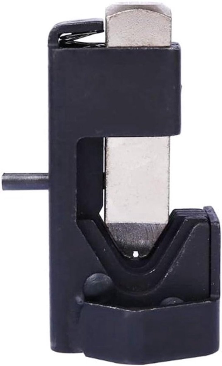 - Kabelkrimptang - Draadklem - Batterijlassen - Rood - Kabelverbindingen - Geschikt voor diverse maten - Zwart Model Kabel Hamer Krimptang gereedschappen