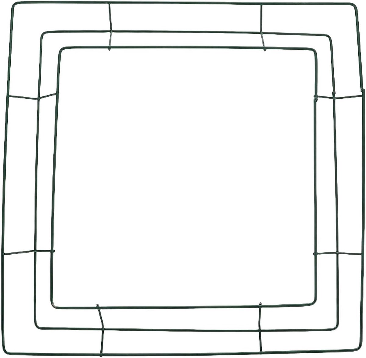 Kroon Frame - Metaal Krans - Decoratie Maken - Stevig Metaal - 30 cm - Groen