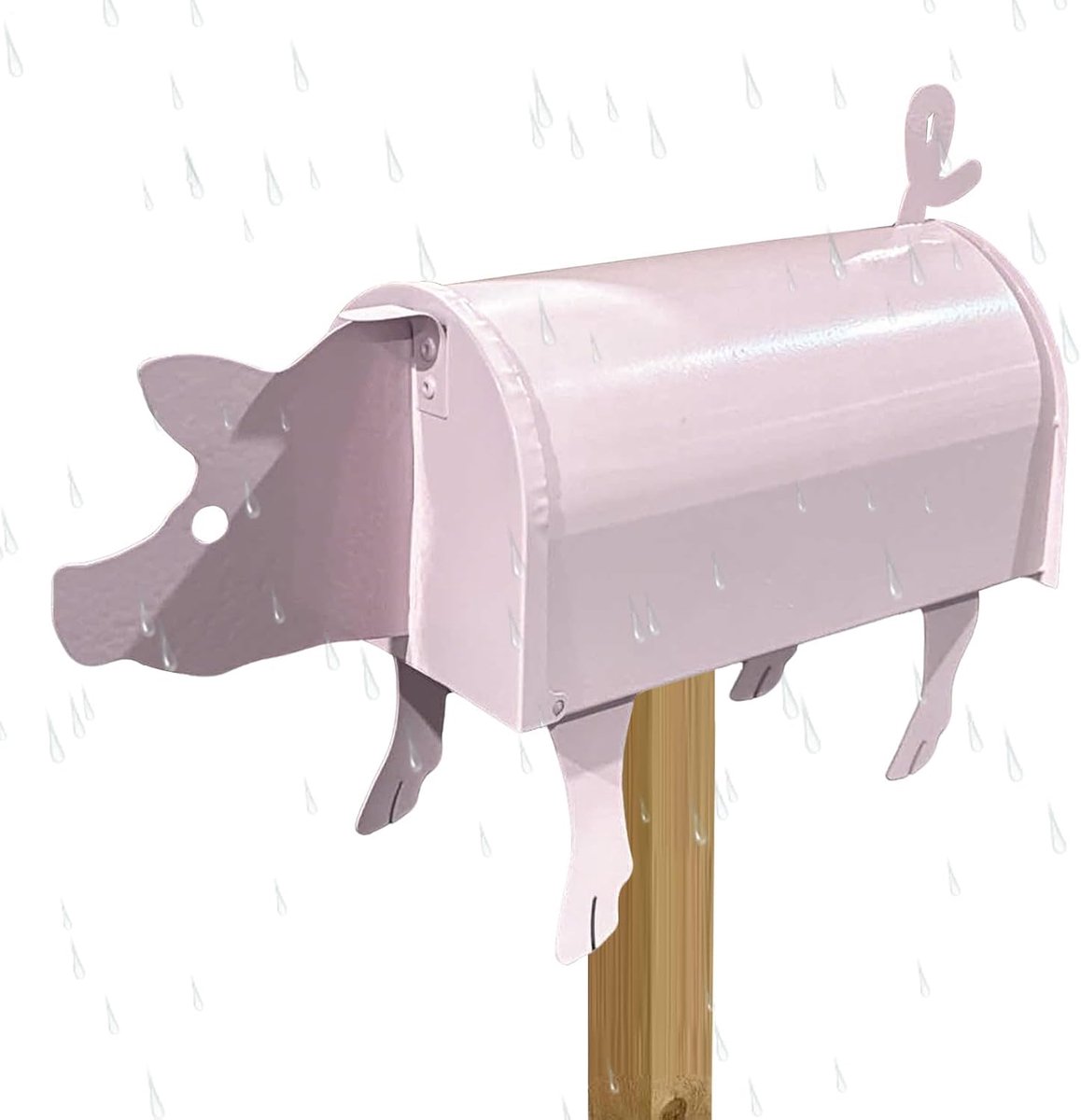 Huisdier Brievenbus - Dieren brievenbus - Tuin decoreren - Unieke dierenvorm - 30 x 27 x 12 cm - Niet gespecificeerd