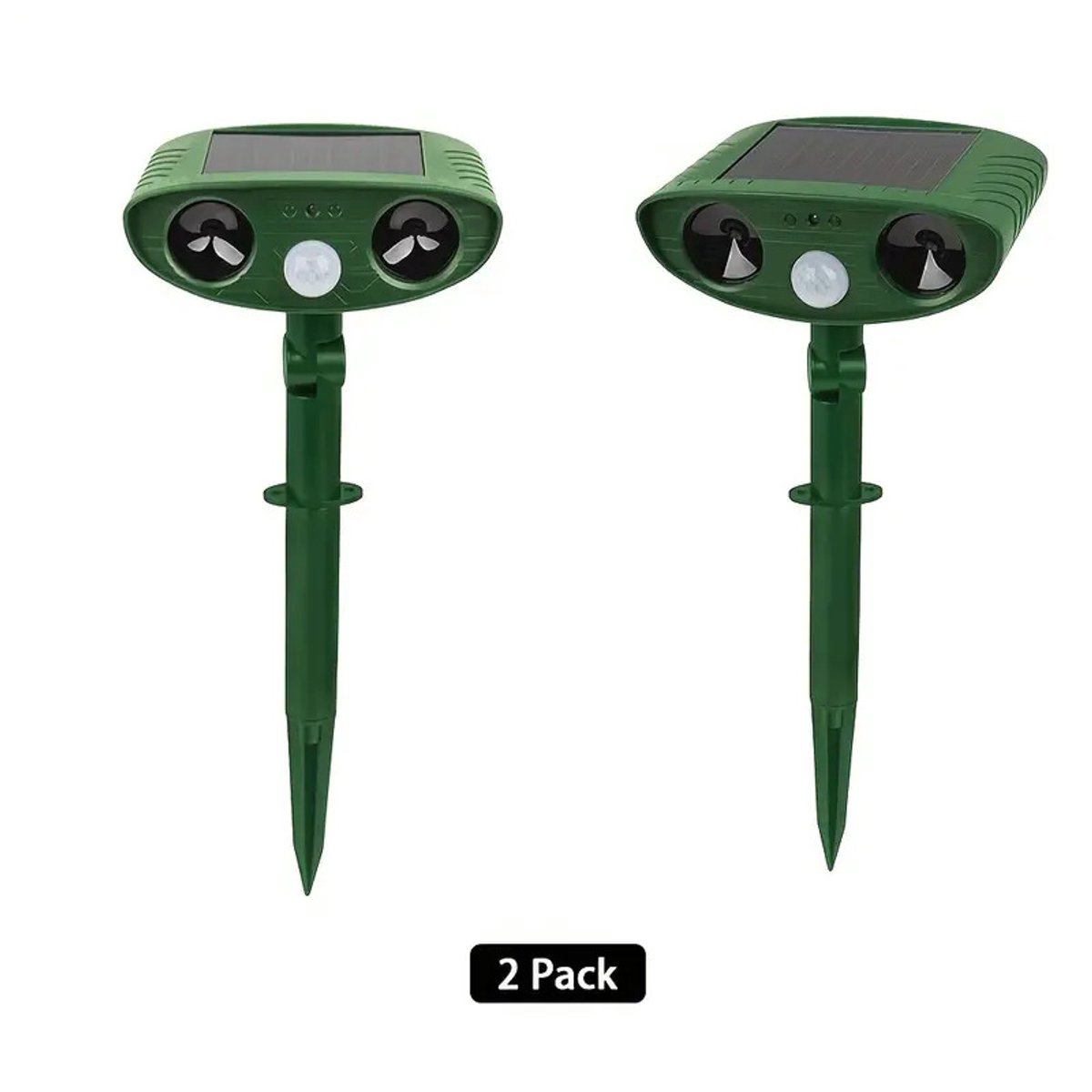 Home & Marker - Dierenverjager - 2 stuks - Ultrasone Verjagers - Kattenverjager - Hondenverjager - Muizenverjager - Ongedierte Verjager - Katten Verjager - Honden Verjager - SONICFIELD