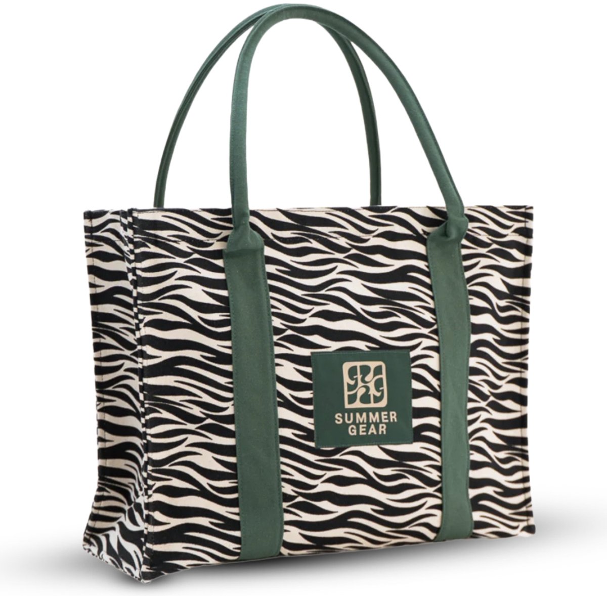 Schoudertas dames met rits - Grote tas - Zebra print - SummerGear