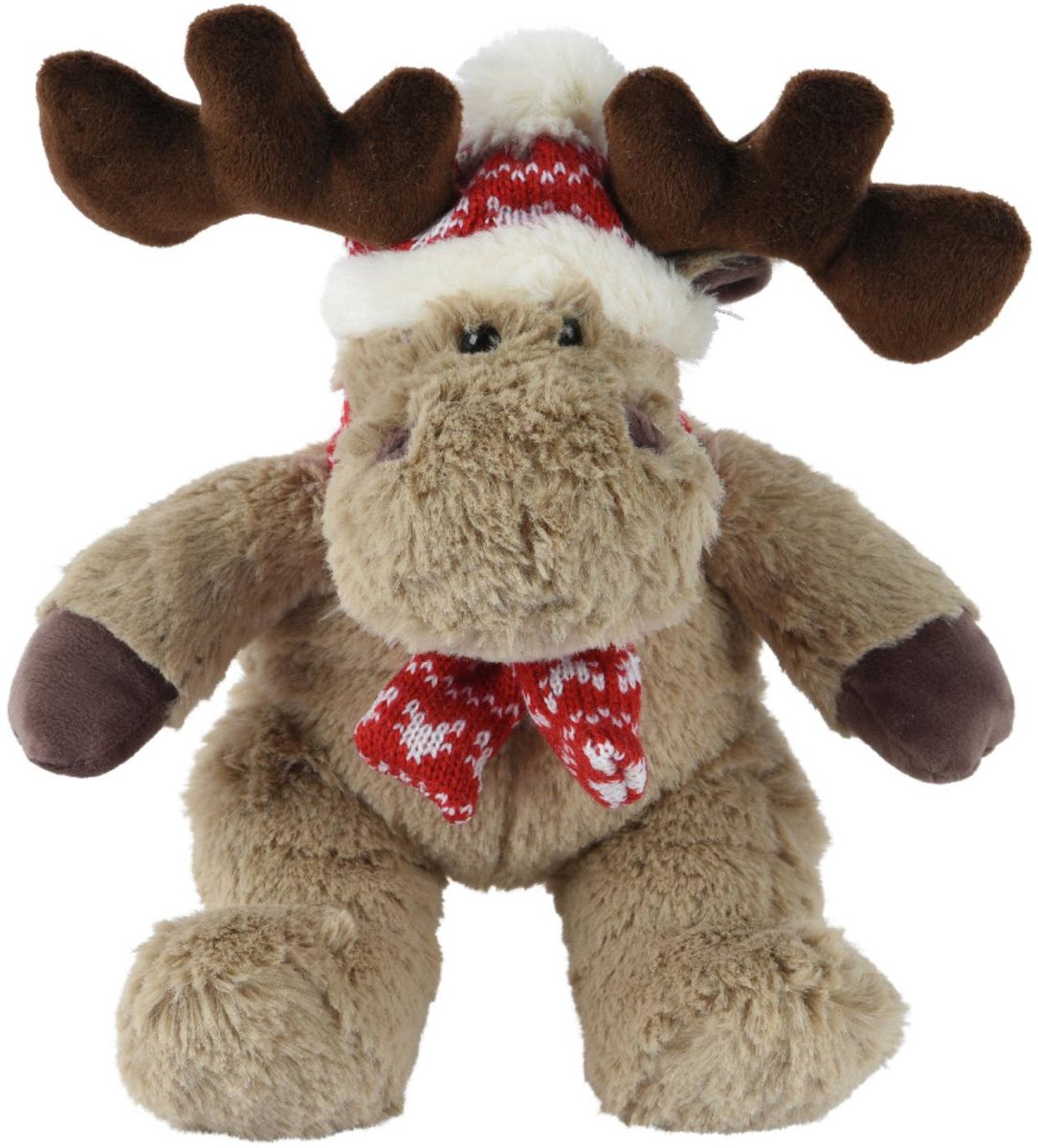 OttoSimon rendier knuffel pluche 20cm zacht speelgoed cadeau.