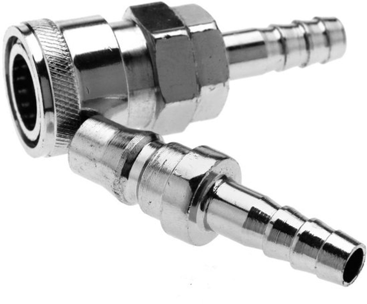 4 x 8mm Koper Gas Slang met Snelsluiting voor Barbecue Allecto