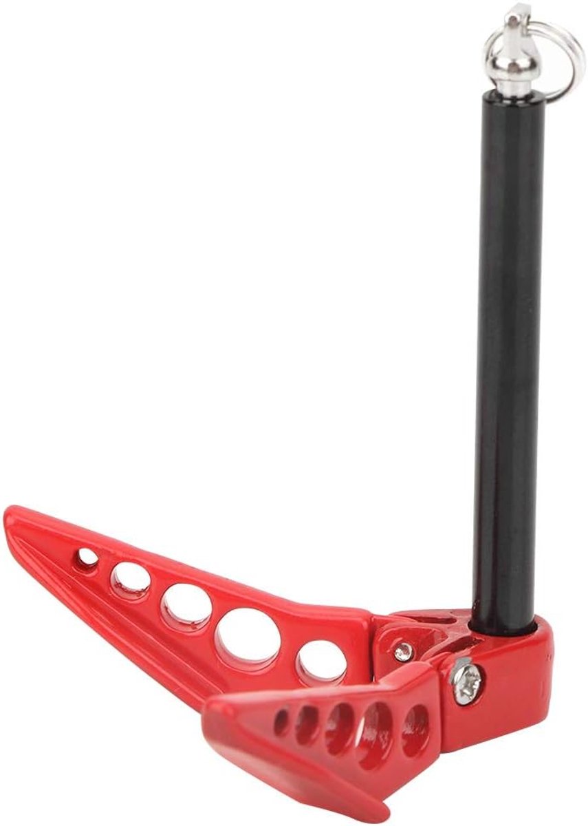 RC Ankerlier - Lier voor RC Auto - RC Auto Verbeteren - Hoogwaardig Metaal - Compact Formaat - Rood