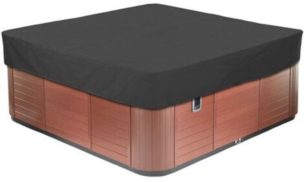Garden Furniture Cover - Square Cover for Jacuzzi - Waterproof and UV-resistant Oxford fabric - Suitable dimensions: 231x231x30 cm - Weatherproof