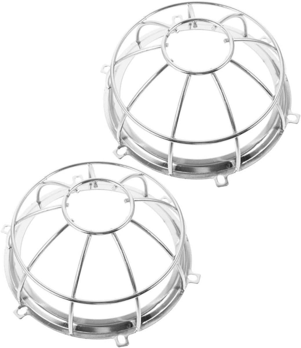 Sprinkler Beschermhoes - Brandmelder Kap - Veiligheid Verhogend - Duurzaam IJzeren Materiaal - 16.5 cm - Zilver