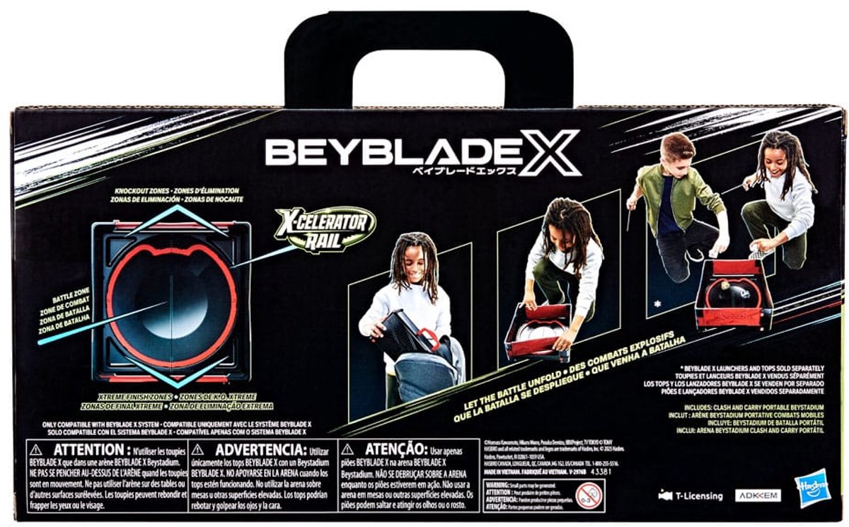 Beyblade X Beystadium Clash-and-Carry Beystadium — afbeelding 9