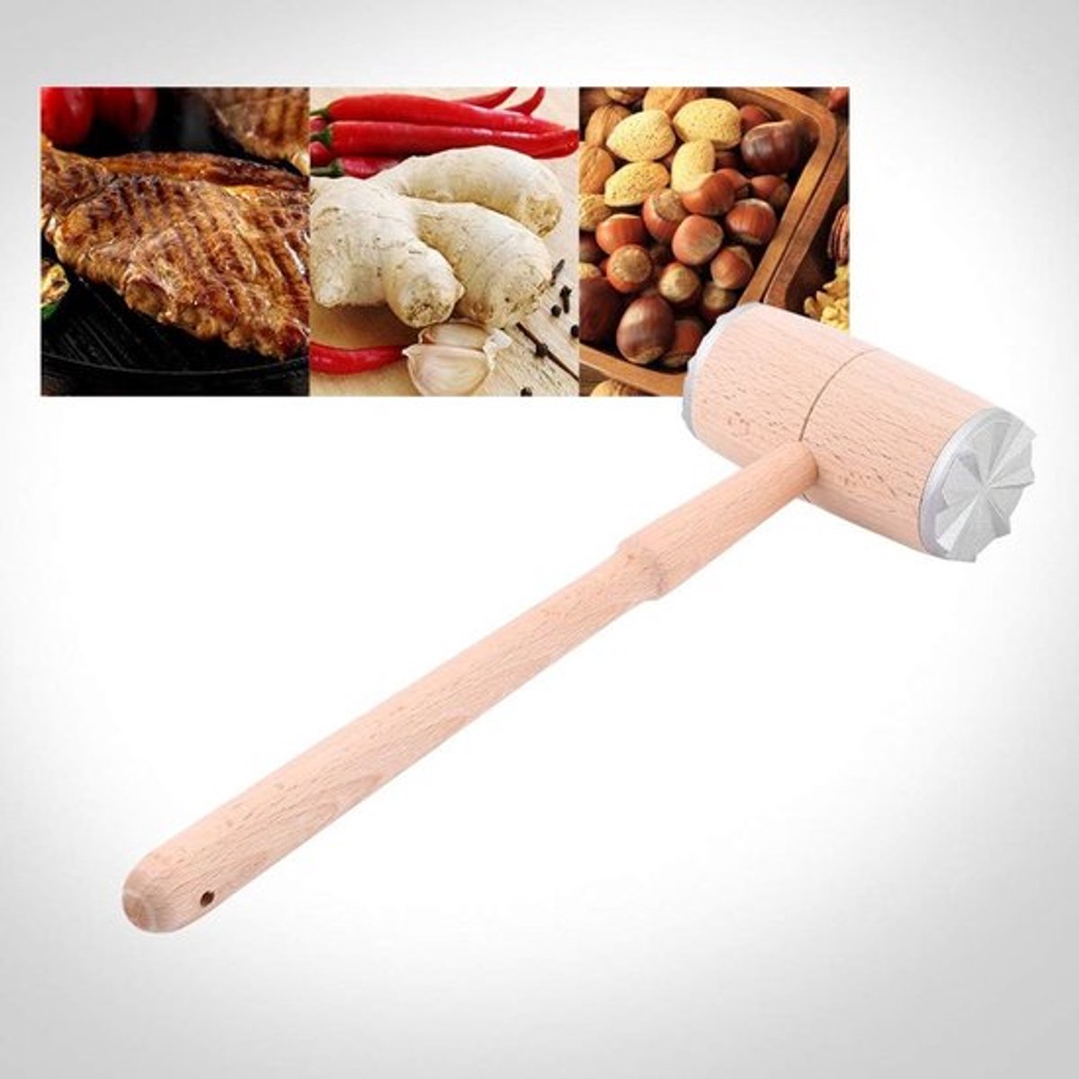 Dailygoody - Vleesvermalser - Vleeshamer - Voor het mals maken van biefstuk