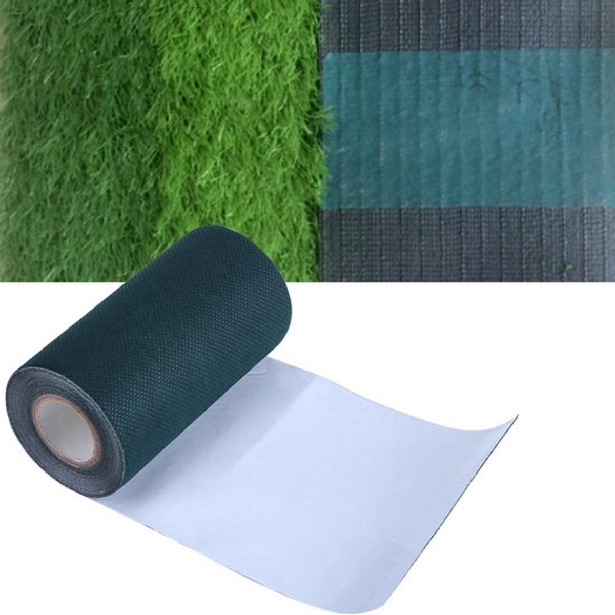 Aladdien - Kunstgras Tape - Zelfklevend - Duurzaam en sterk - Groen - Verbinden en