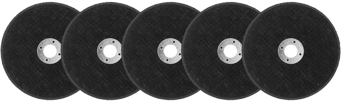 Parkside 10 stuks Slijpschijven - Voor vlak- en kantslijpen van metaal - Geschikt voor alle gangbare 115 en 125mm haakse slijpmachine