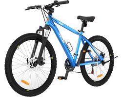 Mountainbike voor Tieners – 26 inch - 21 Versnellingen – Licht Aluminium Frame