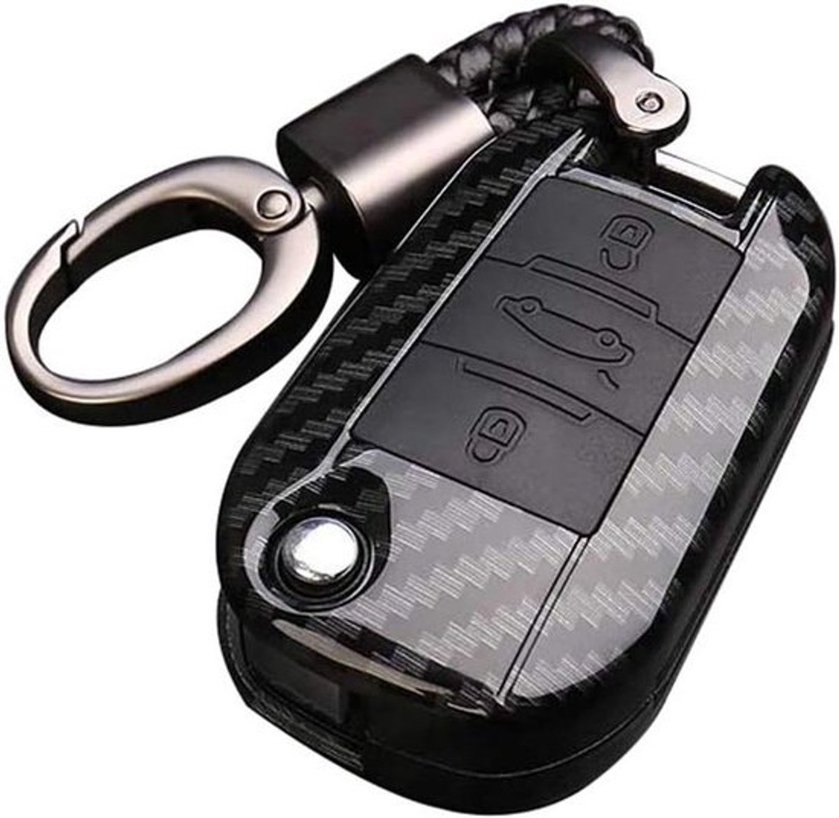 Koolstofvezel Shell cover case voor autosleutel Inovra Plus