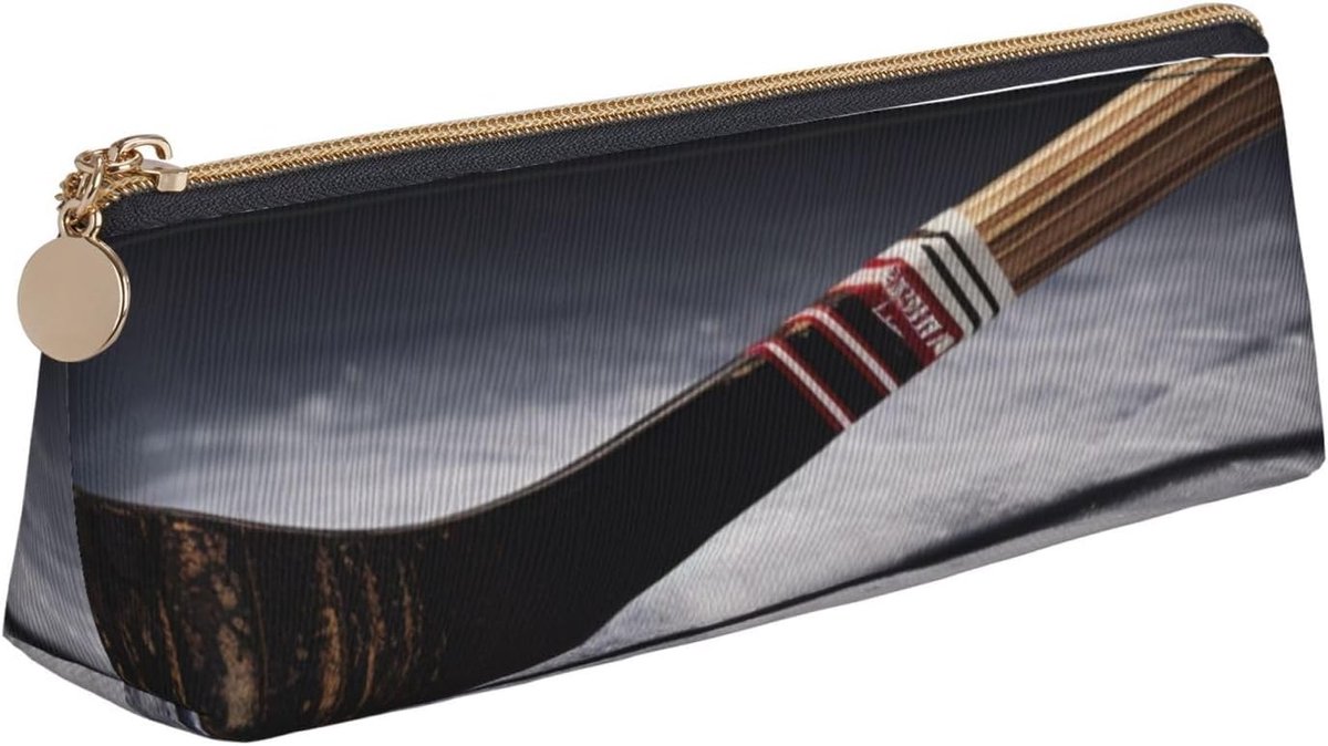 Etui Potlood Pouch - Potloodtasje Pennenhouder - Bureau Organisatie - Waterproof PU Leer - 21 x 5.5 x 6 cm