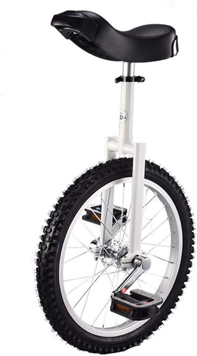 Eenwieler - Monowiel - Buitenactiviteit - Antislip pedalen - 18 inch - Wit