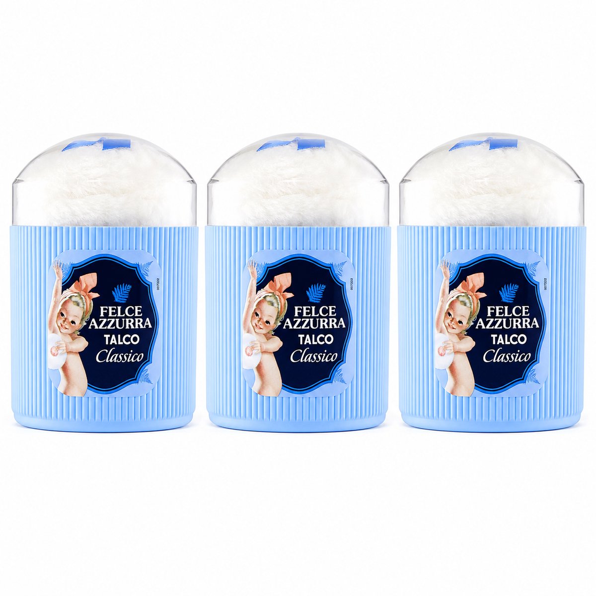 Felce Azzurra - Talkpoeder Classico - 250 gram - 3 stuks