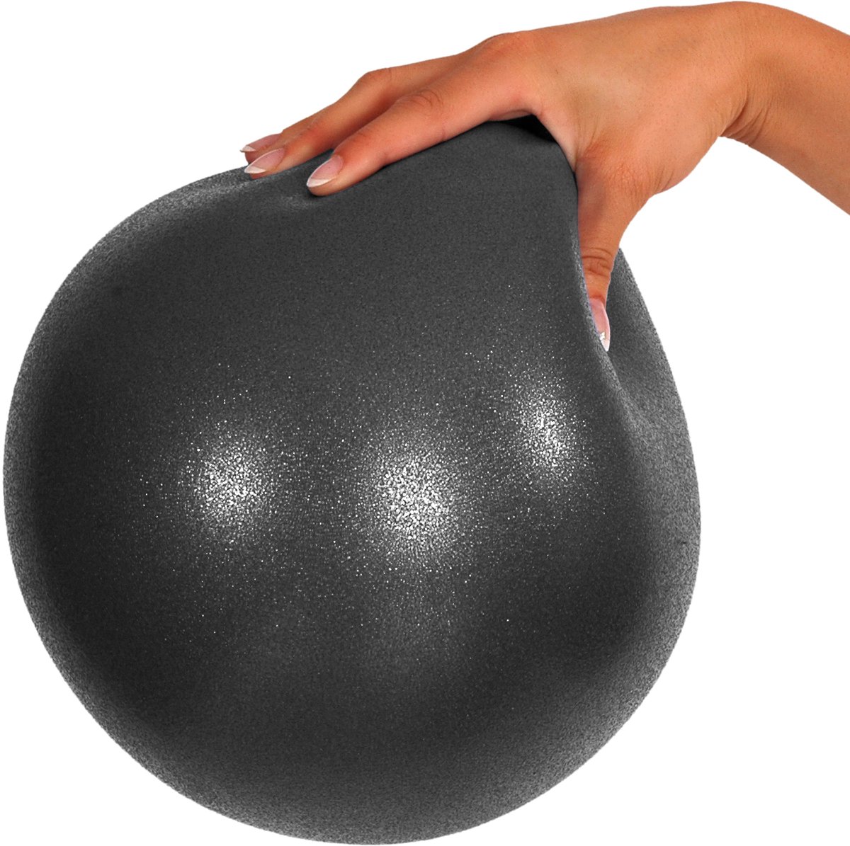 Zachte Ballonbal: 25-27 cm - zwart- Mambo Max