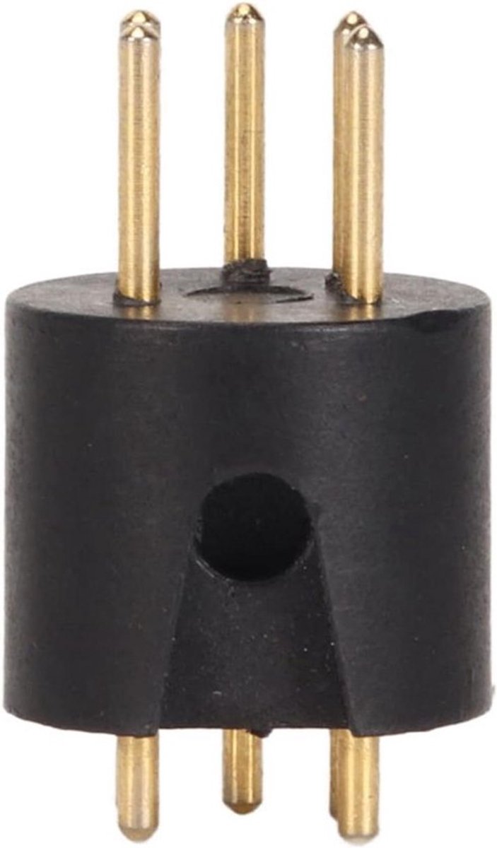 Audio phono adapter met vergulde connector voor LP - Allecto Plus
