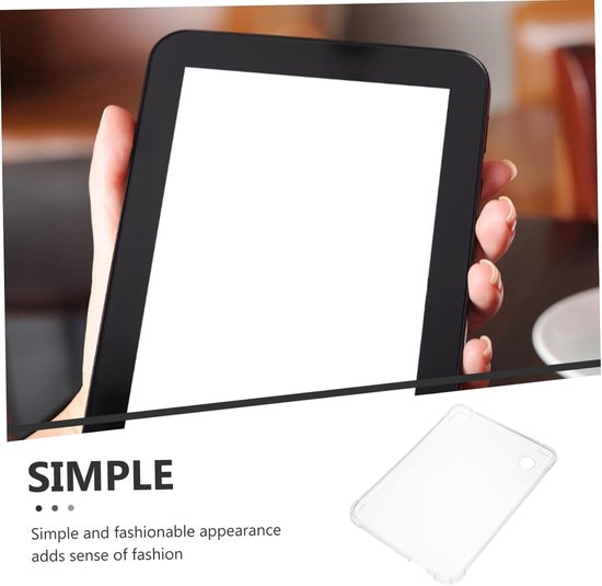 E-reader Hoes - E-book Beschermer - Comfortabel Lezen - Op Maat Gemaakt - 16 x 12 x 1 cm - Transparant — afbeelding 3