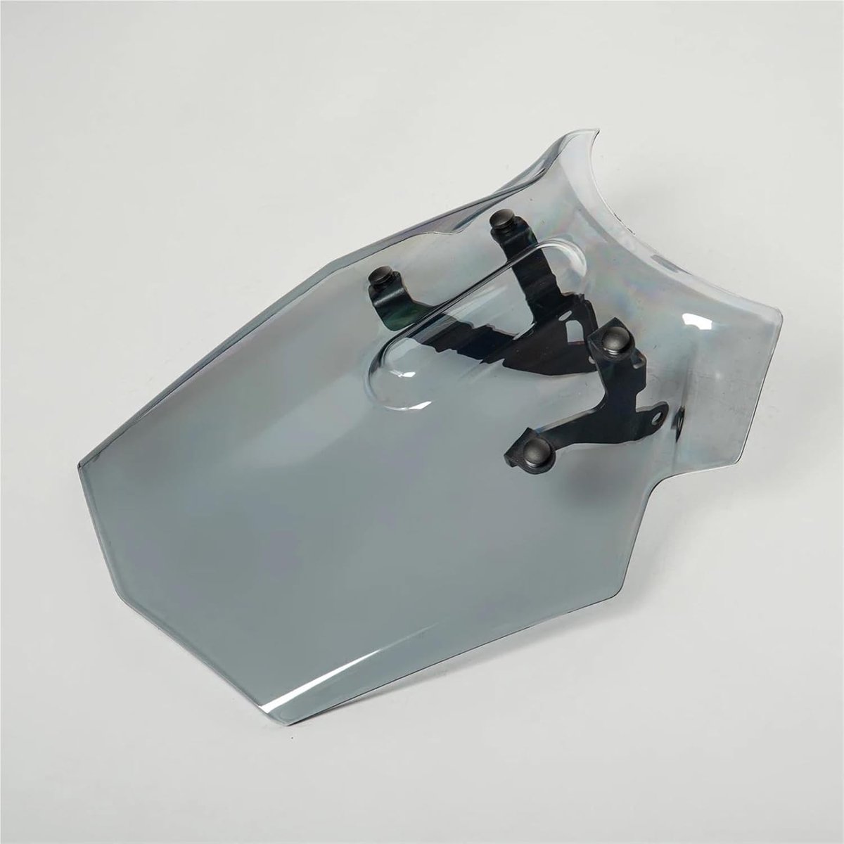 Motorfiets Windscherm - Winddeflector Vizier - Bescherming tijdens Rijden - Verstelbaar Gestroomlijnd Ontwerp - 1 x 1 x 1 cm