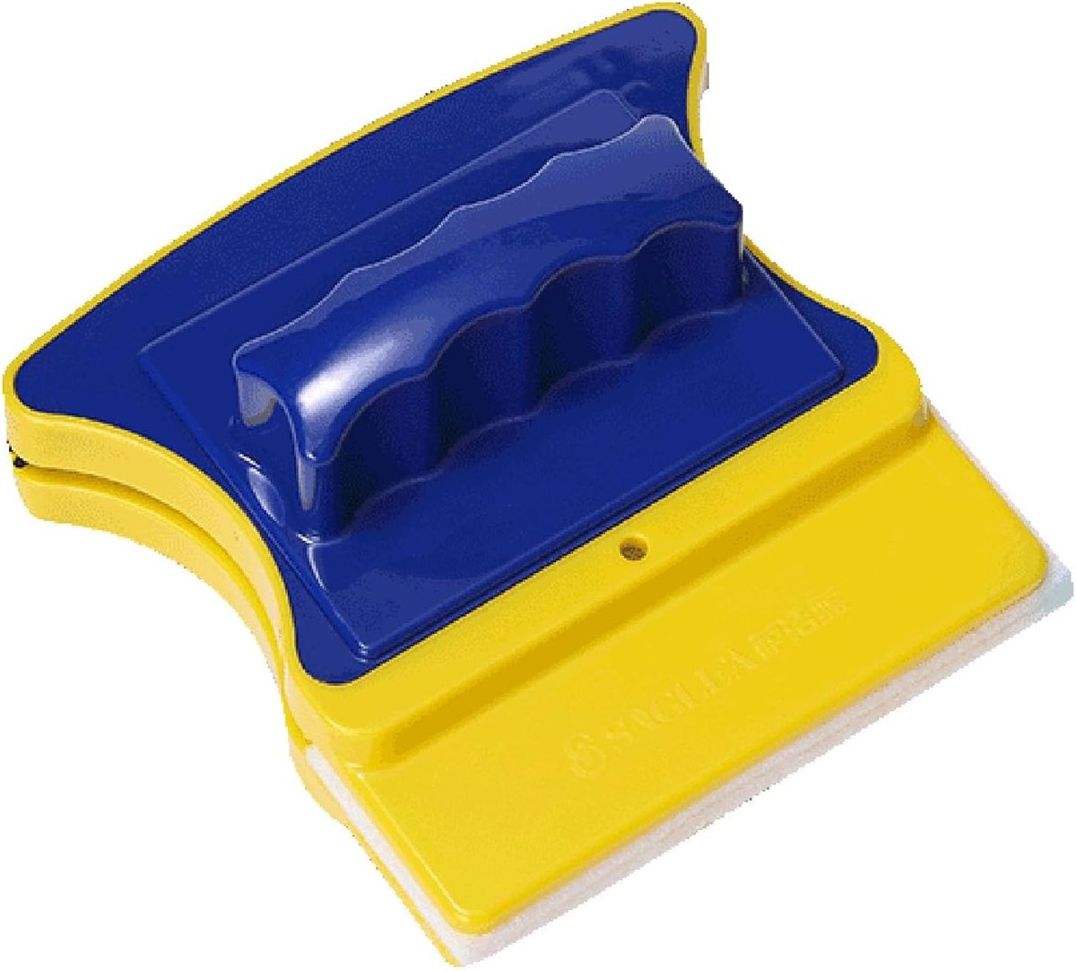 Magnetische raamreiniger - Dubbelzijdig schoonmaken - Ramen lappen - Dubbele reiniging - 8-15mm glas - Geel