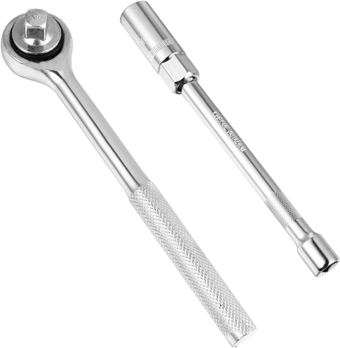 Bougiesleutel Set - Motor Gereedschap - Motoronderhoud - Koolstofstaal Constructie - 20 cm Lengte - Zilverkleurig