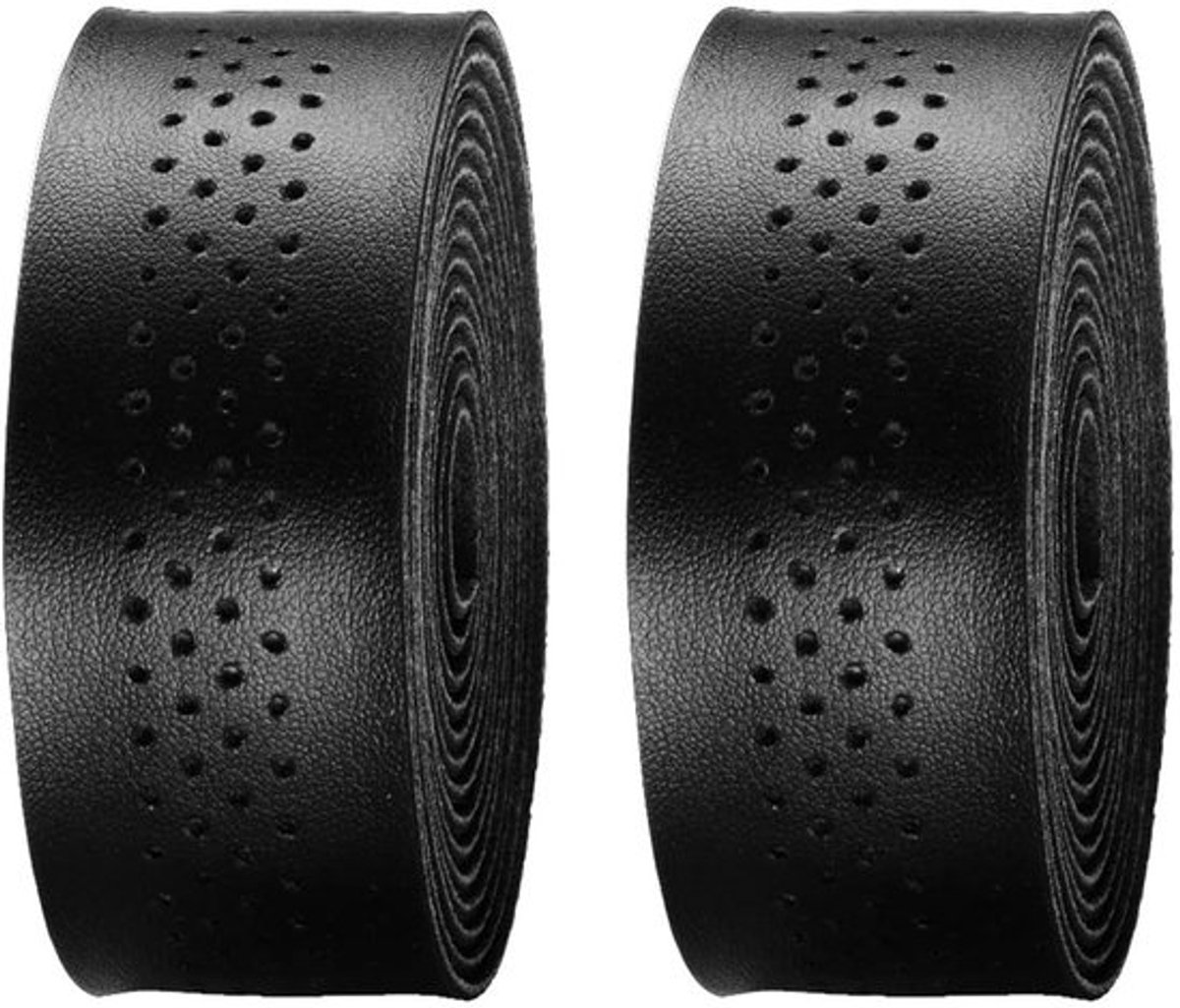 Zeynomax - Fietsstuurlint - Antislip fietstape - Zwart - PU-lederlook - Verbeterde