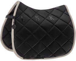 Eskadron Zadeldek Silk Diamond Platinum FS26 Black - Dressuur | Zadeldekje paard