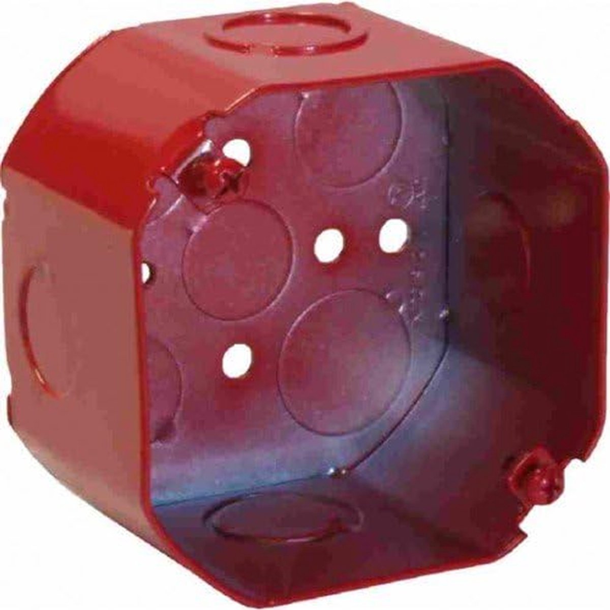 Brandalarm - Veiligheidsmelder - Huisbeveiliging - Klassieke Stijl - 4 inch - Rood