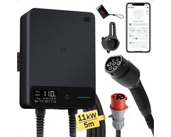 dé Laadpaal 11kW 16A 3 fase
