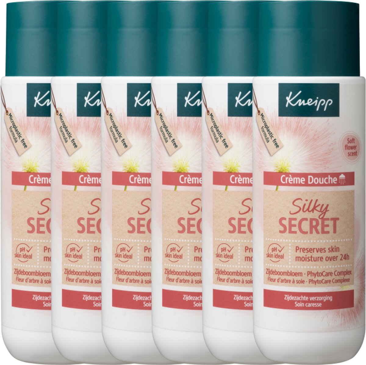 Bol.com 6x Kneipp Douche 200 ml Silky Secret aanbieding