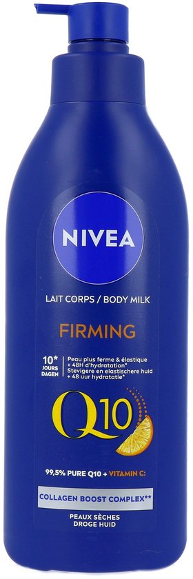 Lait corps Nivea raffermissant Q10 et Vitamine C, 400ml.