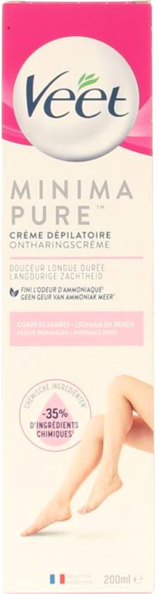 Veet Pure Ontharingscreme - Normale Huid - Zonder Ammoniak Geur - 200 ml — cadeau in Cadeau-ideeën - foto 8