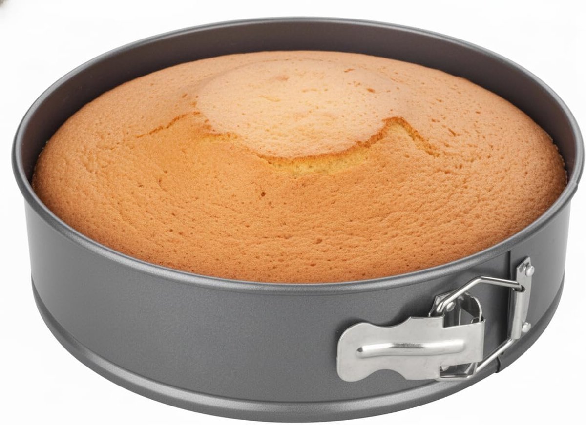 Chef Aid Springvorm 20 cm - Ronde Taartvorm met Losse Bodem - Antiaanbaklaag - Bakvorm - PFAS-vrij – foto 8